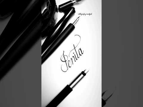 Jenita#calligraphyname #namecalligraphy #youtubeshorts #shorts #shortsvideo #trendingshorts #short