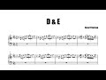 [FREE PDF] Oscar Peterson - D & E (Eb Blues) | Transcription
