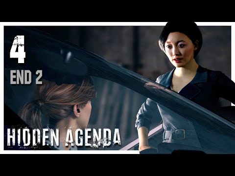 Let's Play Hidden Agenda Part 4 Ending - On The Run [Story Mode PS4 Gameplay]