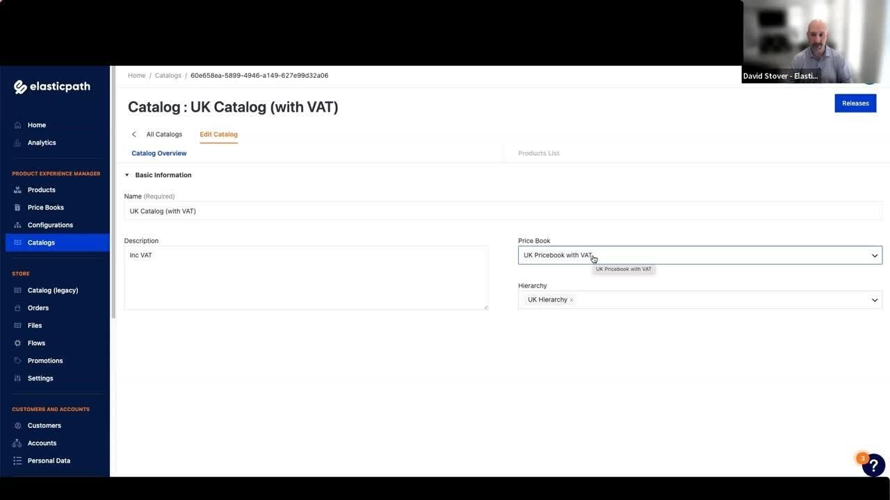 Configuring Catalogs in Product Experience Manager (EP PXM)
