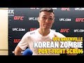 UFC Greenville: Korean Zombie Discusses 'Emotional' Win, Wants Title Shot Next