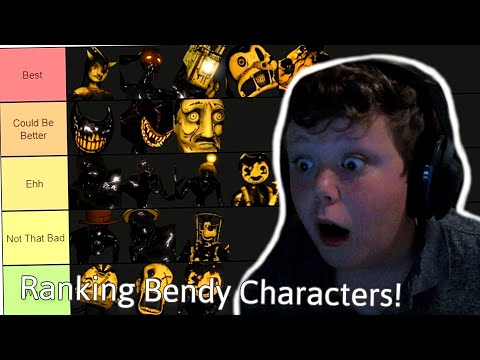 Ranking Every Bendy And The Ink Machine Character!