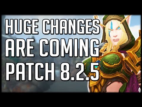 HUGE NEW FEATURES COMING In Patch 8.2.5 | WoW BfA