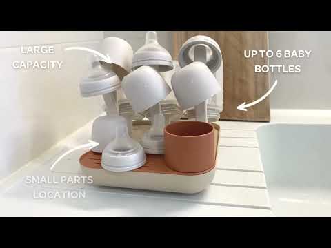 Beaba Forest Bottle Drying Rack - Misty/Mineral