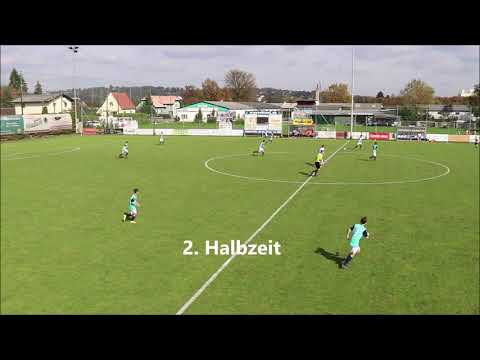 Szenen 2. Halbzeit U15 Meisterschaftsspiel Gebiet Graz SVU Liebenau–SV Feldkirchen, 2:1, 08.10.2022