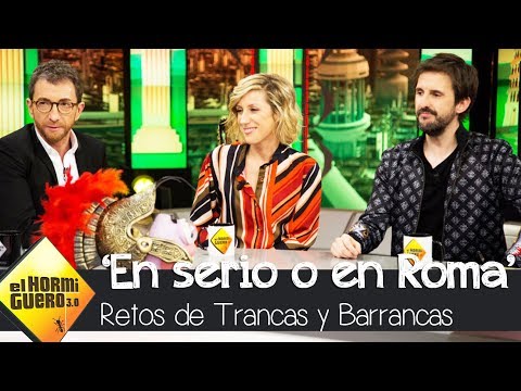Trancus y Barrancus ponen a prueba a Julián López y Cecilia Freire - El Hormiguero 3.0