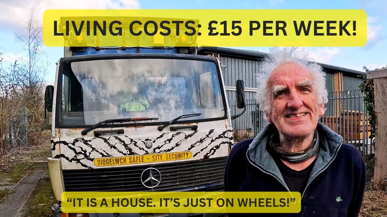 23 Years Living in a Lorry | Retirement Van Life in the UK | Mercedes Van Tour