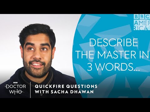 サシャへの質問｜ドクター・フー｜BBCアメリカ (Quickfire Questions with Sacha | Doctor Who | BBC America)