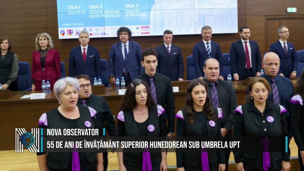 55 de ani de învățământ superior hunedorean sub umbrela UPT
