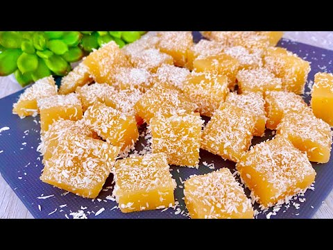 Make This Recipe With 2 Peaches 👍 Turkish Delight Recipe 🔝 Lokum Recipe