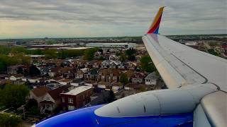 [4K] – Full Flight – Southwest Airlines – Boeing 737-8H4 – BWI-MDW – N8328A – WN844 – IFS 1032