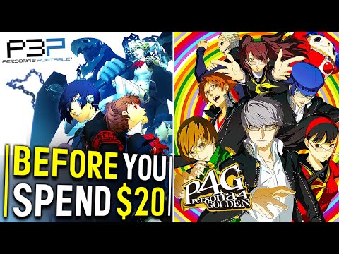 Persona 3 Portable and Persona 4 Golden - Things to Know BEFORE You SPEND $20 (New JRPG Games 2023)