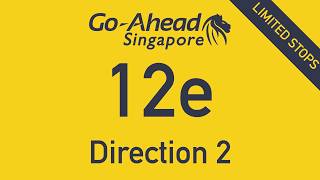 Go-Ahead Express Bus Route 12e Direction 2 Hyperlapse