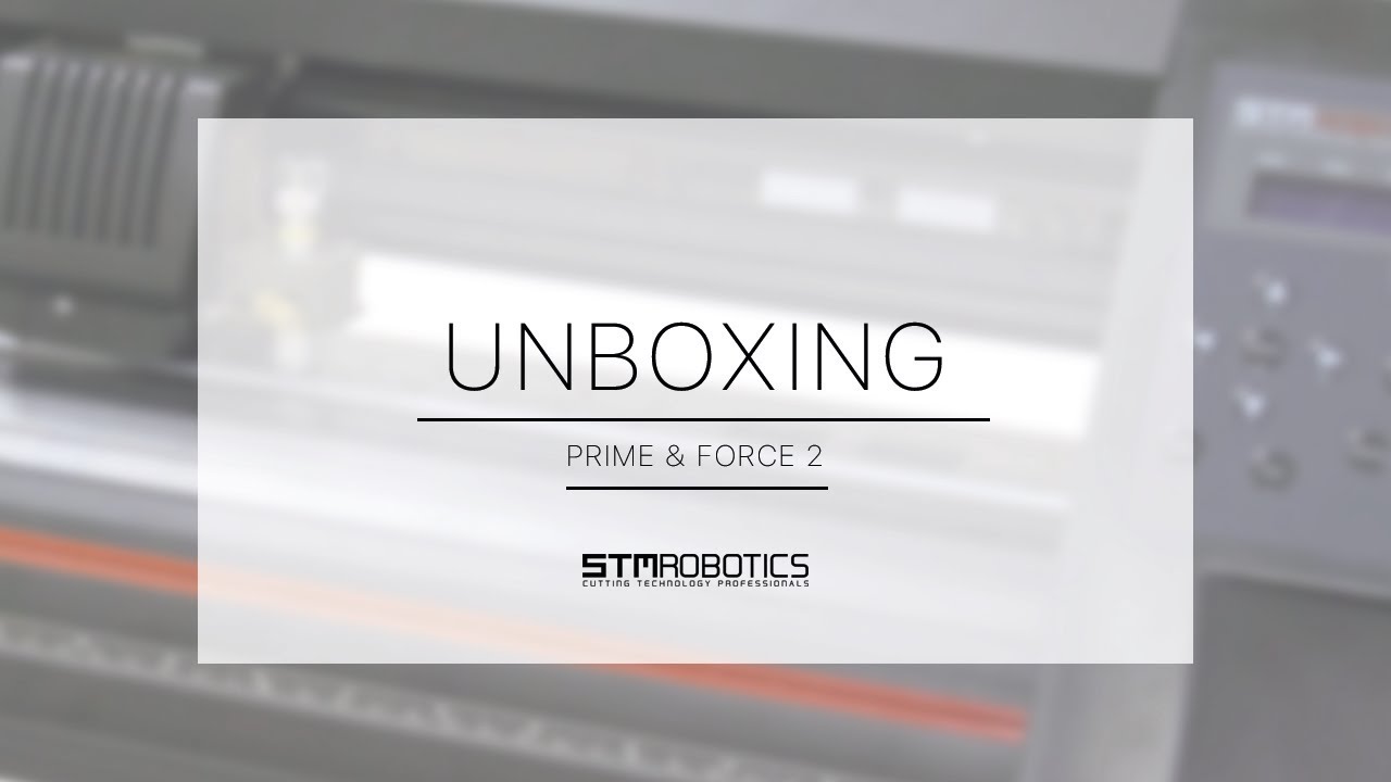 Plotter de Corte - STM Robotics - Unboxing