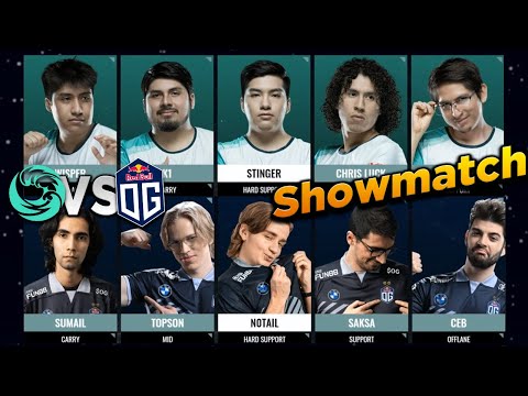 OG vs Beastcoast - Pre y Post Game |Partida de Exhibición|