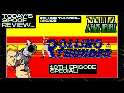 Rolling Thunder - Namco - Arcade - "Definitely Not a Fake Review" - Episode 10