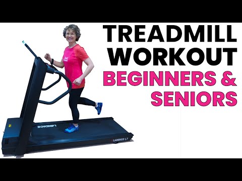 Beginner & Senior Treadmill Walking Workout
