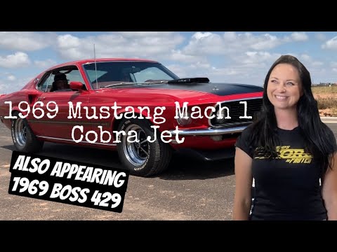 1969 Ford Mustang Mach 1 428 Cobra Jet versus Boss 429 Test Drive Musclecar