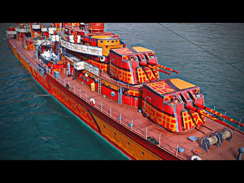New Dangerous Russian Destroyer Kiev | World of Warships Legends