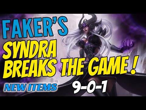 T1 Faker Plays SYNDRA Mid vs Pyke - Challenger Gameplay - New Items - Season 11 - Luden's Tempest