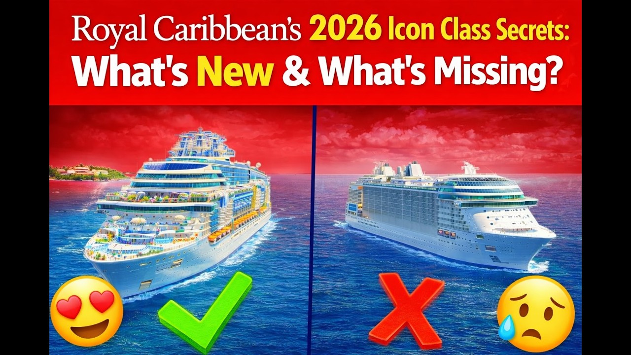 Royal Caribbean's 2026 Icon Class Secrets: What's New & What's Missing?