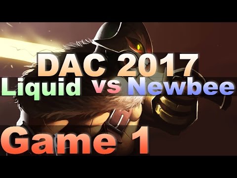 Liquid vs Newbee Game 1 73 min | DAC 2017 Highlights 7.04 — Dota 2