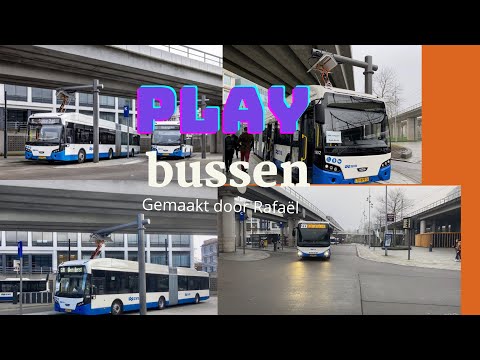 Bussen op Amsterdam Sloterdijk