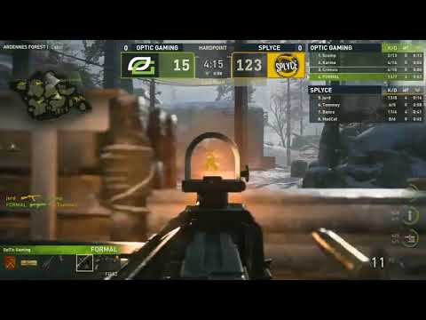Splyce VS. Optic Map 1 - Winners Semi-Finals MLG Dallas 2017