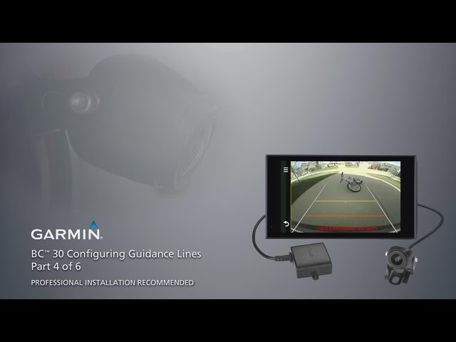 Video Teaser für Garmin BC™ 30 Wireless Backup Camera – Installation: Part 4 – Configuring Guidance Lines