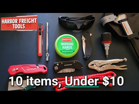 10 Awesome Items Under $10 @harborfreight