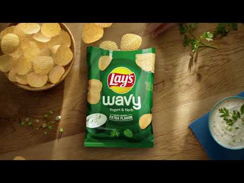 New Lay's Wavy Yogurt & Herb!