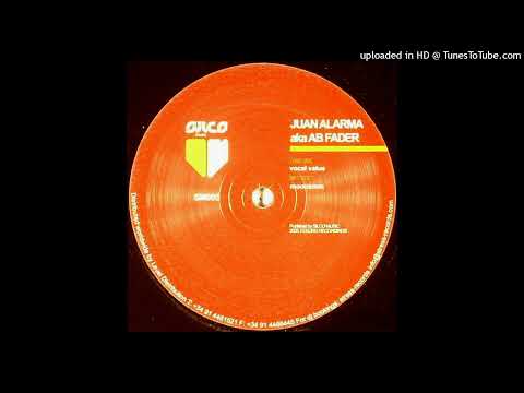Juan Alarma - Vocal Value