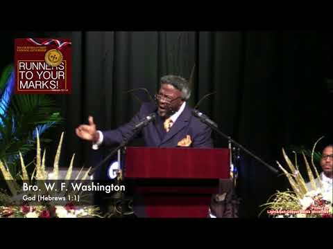 Bro WF Washington - 74th Annual Churches of Christ National Lectureship
