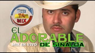 El Adorable de Sinaloa Corridos MIX en vivo
