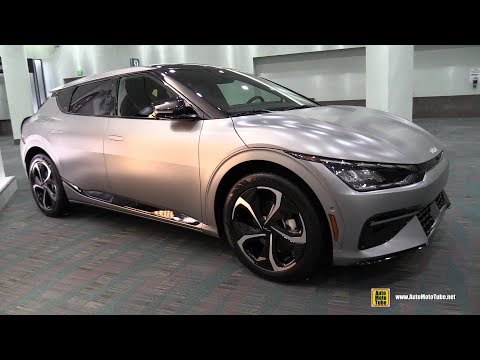 KIA EV6（電気自動車）の外観レビュー動画
