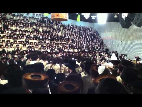 Toldos Ahron & Satmar Dayan Wedding "Mitzva Tantz"