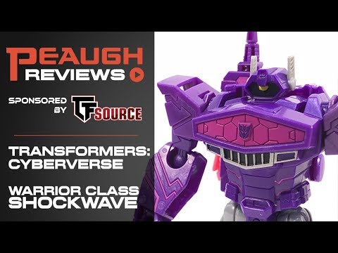 Video Review: Transformers Cyberverse - Warrior Class SHOCKWAVE