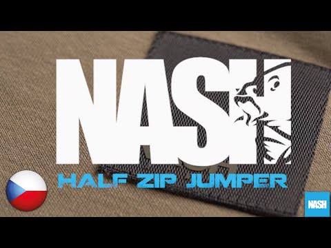 NASH - Mikina Half Zip Jumper veľ. 2XL