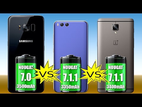 Xiaomi Mi6 Battery Life Drain Test! (vs Galaxy S8 Plus & OnePlus 3T)