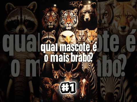 Qual mascote é o mais brabo? #1 #Futebol #mascote #corinthians #botafogo #grêmio #bahia #brasil #yt