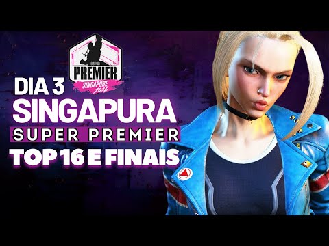 🔴 MAJOR: CPT Singapura de Street Fighter 6 - Dia 3│ TOP 16 E FINAIS │ !membro !kaspersky