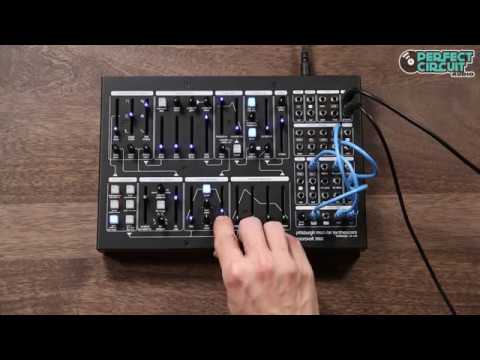 Pittsburgh Modular Microvolt 3900 Semi-Modular Monophonic Analog Synthesizer 2018 - Black image 4