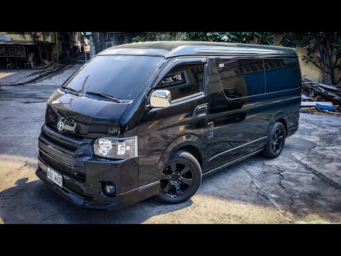 Thumbnail for Turboback exhaust system on a Toyota Hiace by Toyota HiAce