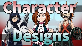 A lesson in good character designs│My Hero Academia