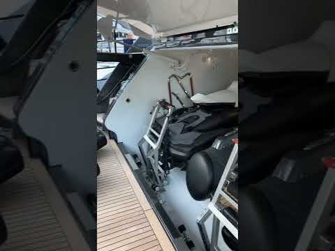 Secret jetski storage on a Riva