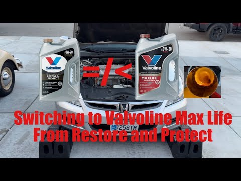 Switching from Valvoline Restore and Protect to Maxlife Extended Performance 