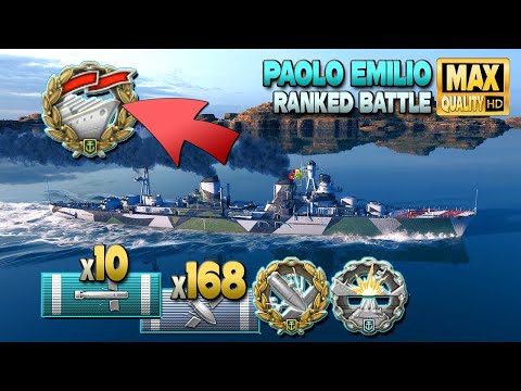 Destroyer Paolo Emilio: Real Solo Warrior - World of Warships