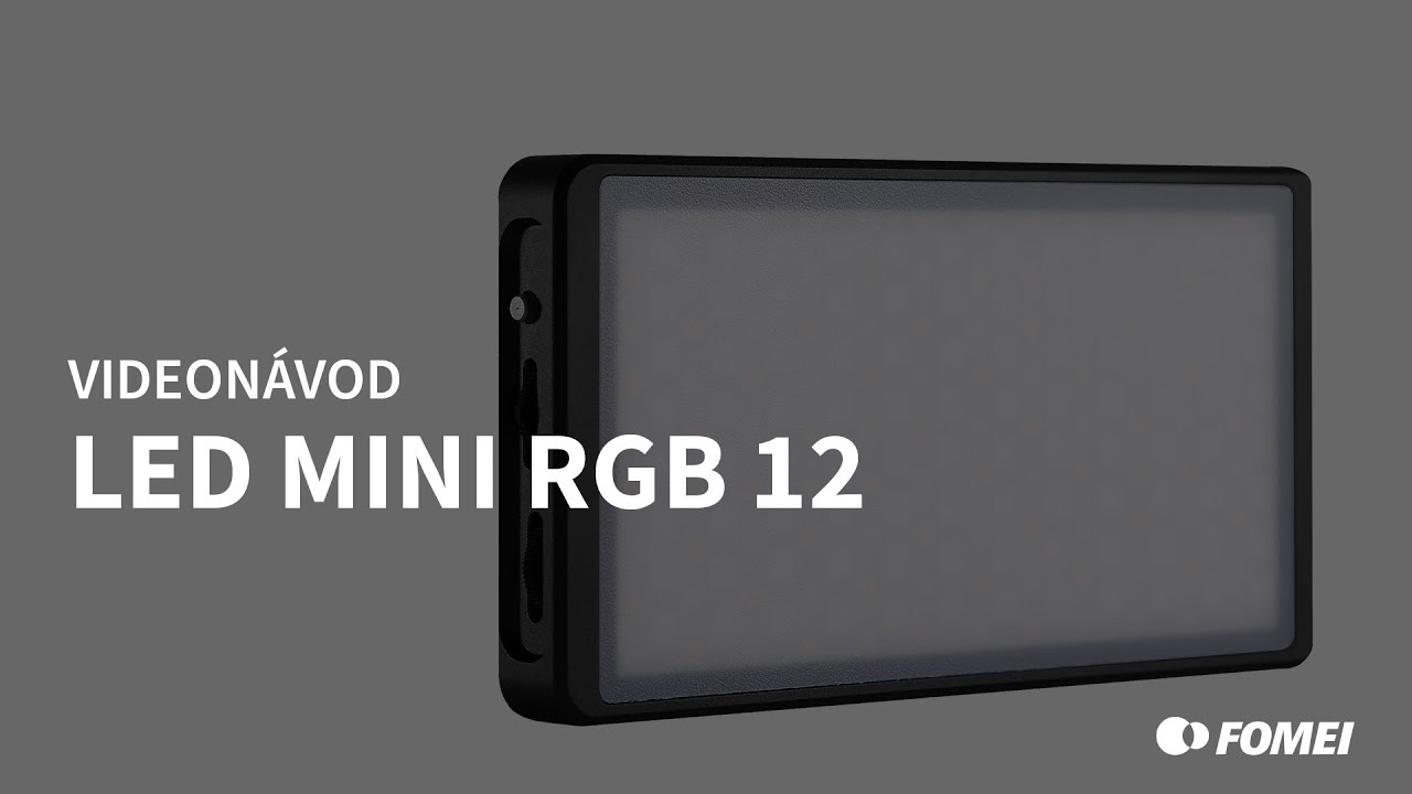 Fomei LED MINI 12/12 RGB youtuber kit