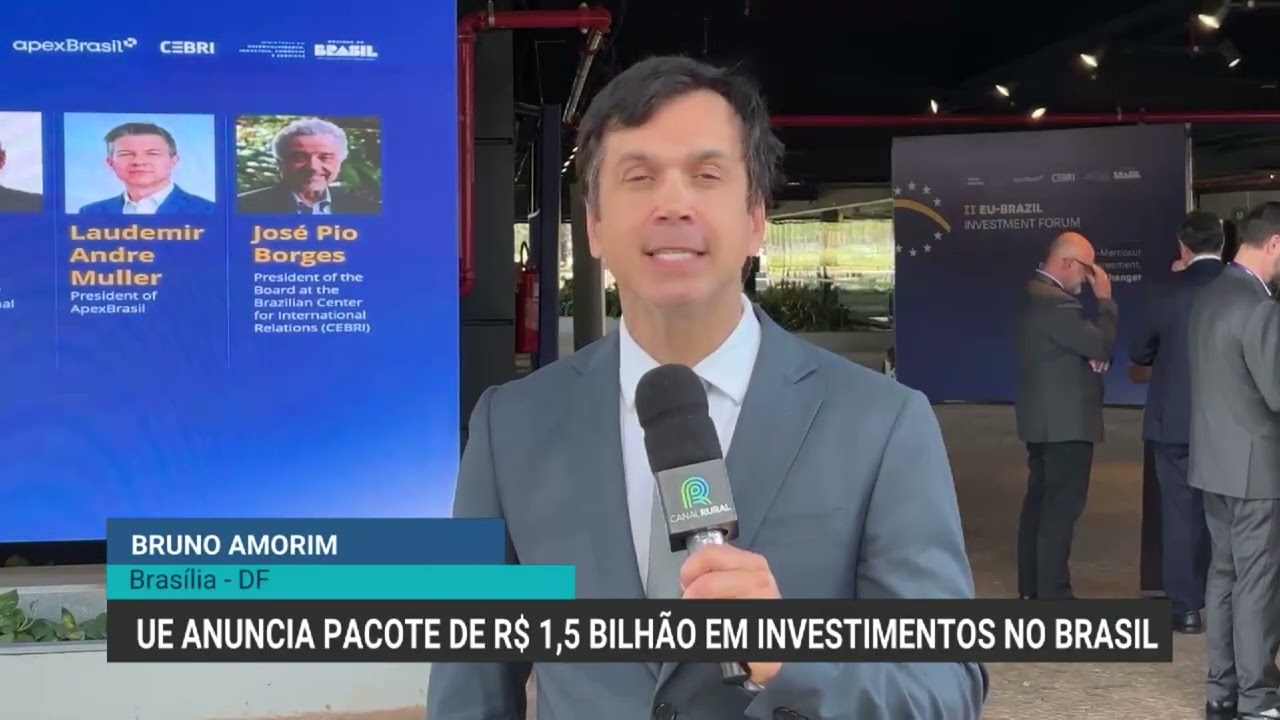 União Europeia anuncia R$ 1,5 bilhão para projetos no Brasil