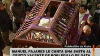 preview picture of video 'Procesion del Santo Entierro de Robledillo de Gata. Semana Santa 2009'
